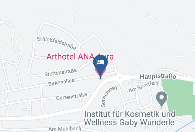 Augsburg - Arthotel Ana Aura Maps