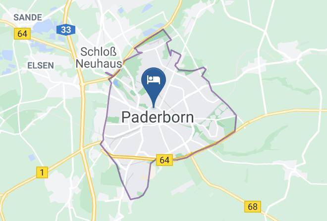 Arthotel Ana Fleur Paderborn Map