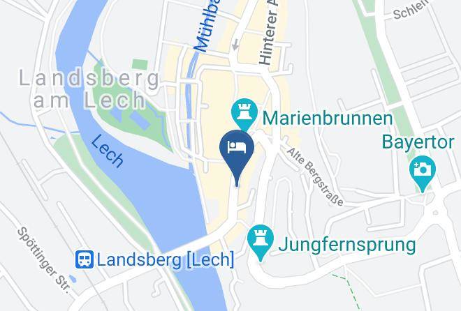 Landsberg Am Lech - Arthotel Ana Goggl Landsberg Am Lech Maps