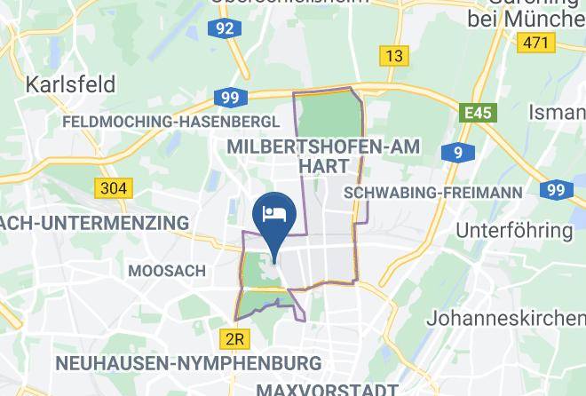 Arthotel Ana Im Olympiapark I Munchen Map