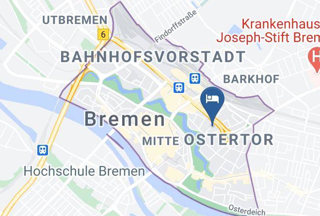 Stadt Bremen - Arthotel Ana Liberty Bremen Maps