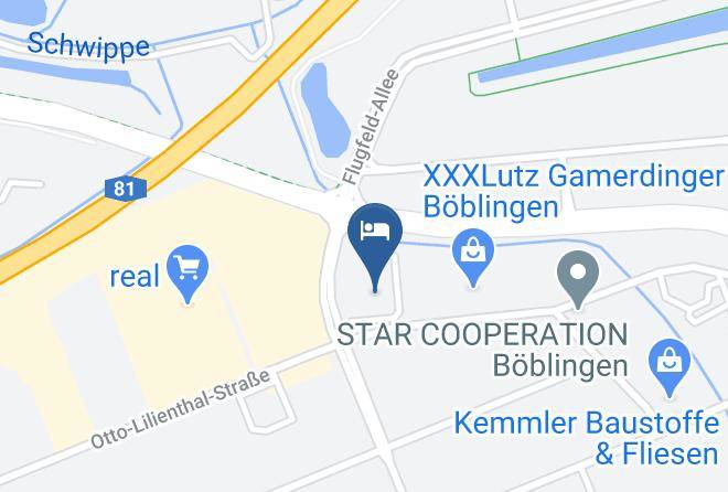 Boblingen - Ana Living Stuttgart By Arthotel Ana Maps