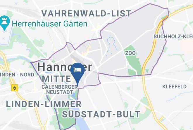 Stadt Hannover - Arthotel Ana Prestige I Hannover Maps