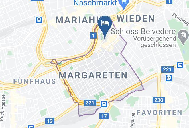 Vienna Margareten - Arthotel Ana Prime Maps