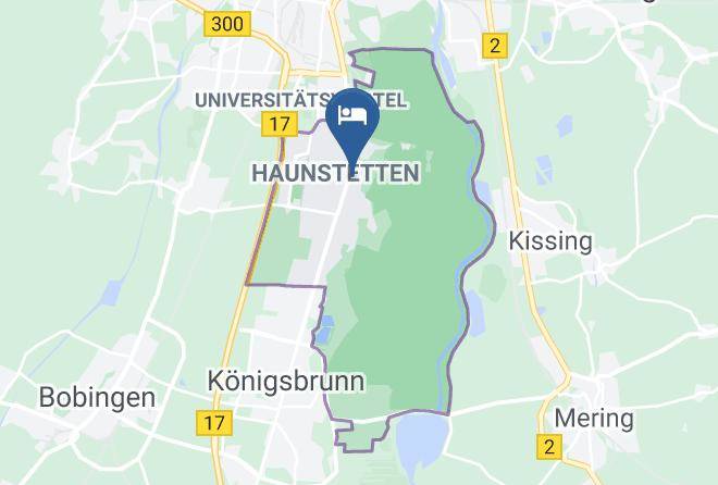 Arthotel Ana Style I Augsburg Map