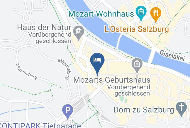 Salzburg - Arthotel Blaue Gans Salzburg Maps