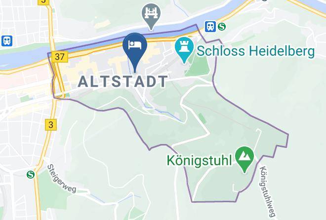 Heidelberg - Arthotel Heidelberg Maps