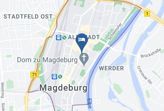 Arthotel Magdeburg Map