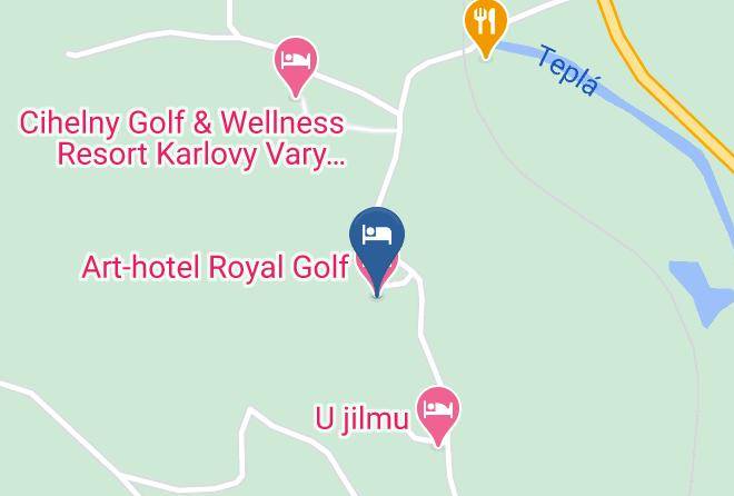 Carlsbad - Art Hotel Royal Golf Maps