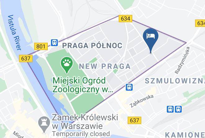 Warsaw - Arthotel Stalowa 52 Maps