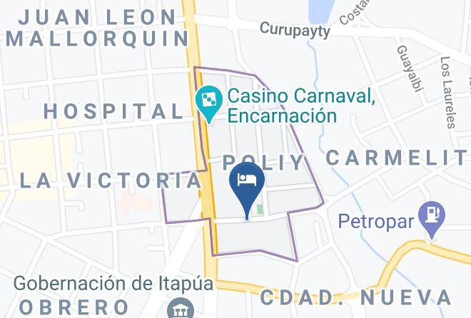 Encarnacion - Arthur Palace Hotel Maps