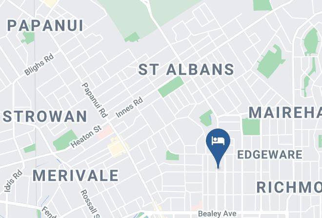 Christchurch - Arthur's Court Motor Lodge Maps