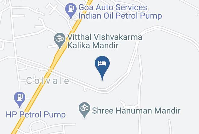 Bardez - Artisanale Colvale Holiday Home Goa India Maps