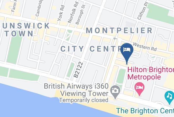 Brighton And Hove - Artist Residence Brighton Maps