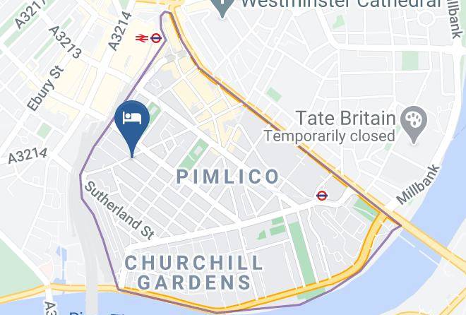London - Artist Residence London Maps