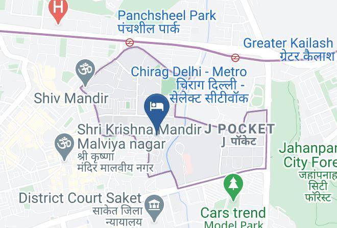 New Delhi - Artistic Homestay Maps