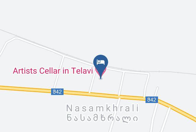 Telavi - Artists Cellar In Telavi Maps