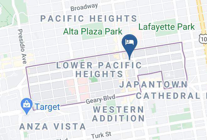 San Francisco - Artists Inn Maps