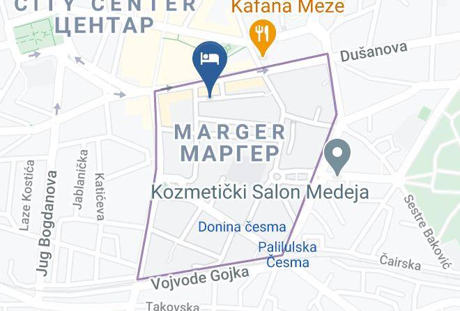 Nisava District - Artloft Hotel 4 Stars Hotel Maps