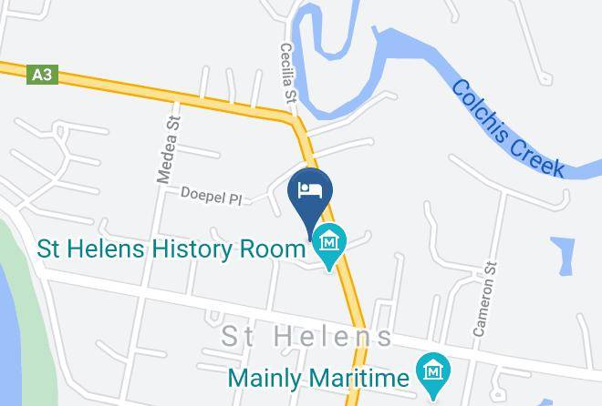 Break O Day - Artnor Lodge Maps