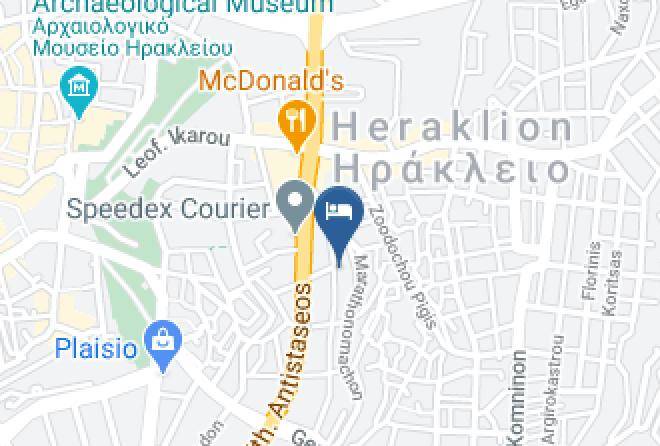 Iraklion - Artree Suites Maps