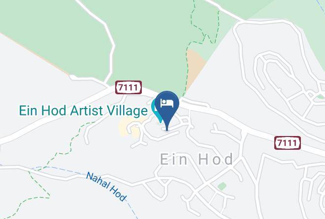 Artrest Ein Hod Map