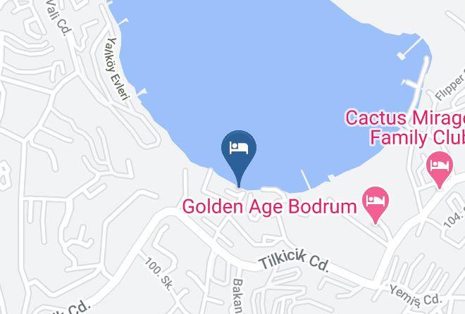 Bodrum - Arts Hotel Bodrum Yalikavak Maps