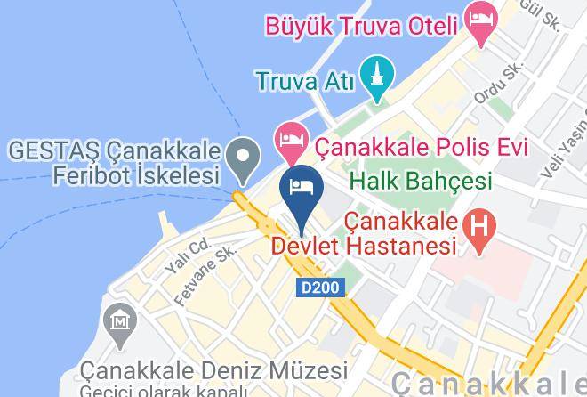 Canakkale Kemalpasa - Hotel Artur Maps
