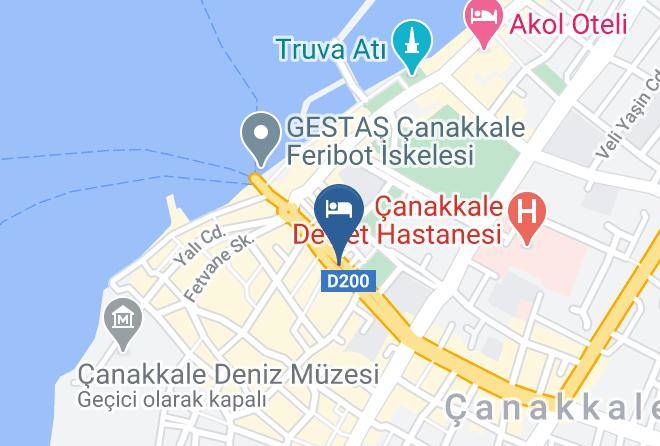 Canakkale Kemalpasa - Artur Otel Maps
