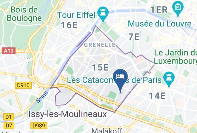 Paris - Arty Paris Porte De Versailles By River Maps