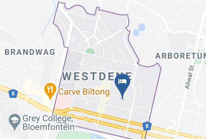 Mangaung - Arum Lodge Maps