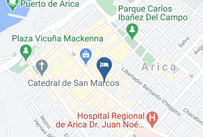 Arica Province - Aruma Hotel Boutique Maps