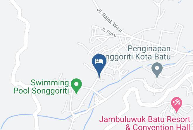 Kota Batu - Arumdalu Hotel Maps