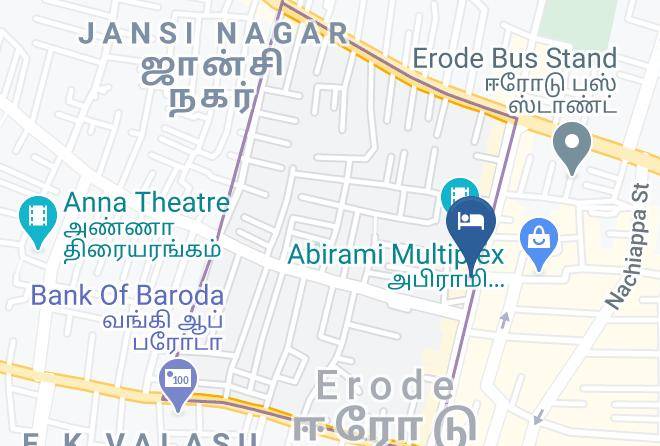 Erode - Arun Hotel A C Maps