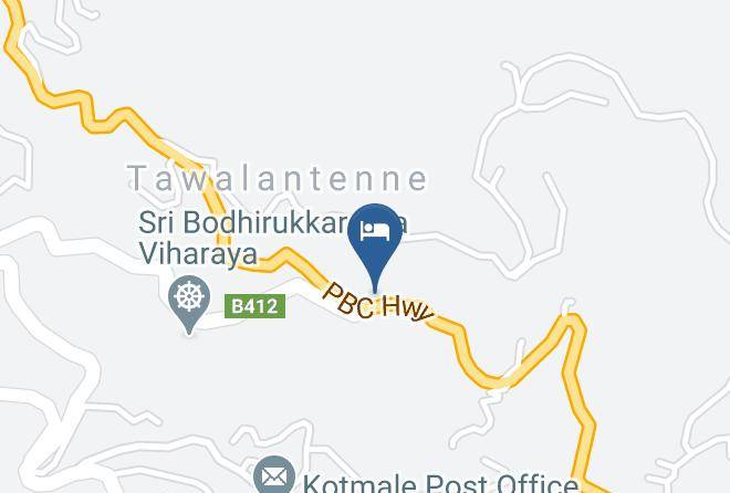 Kandy - Aruna Hotel Maps