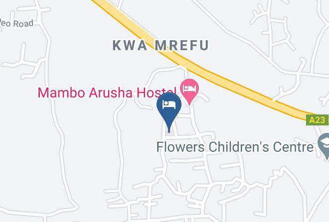 Arusha - Arusha Family Retreat Maps