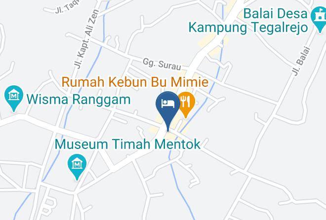West Bangka Regency - Arwana Hotel Maps