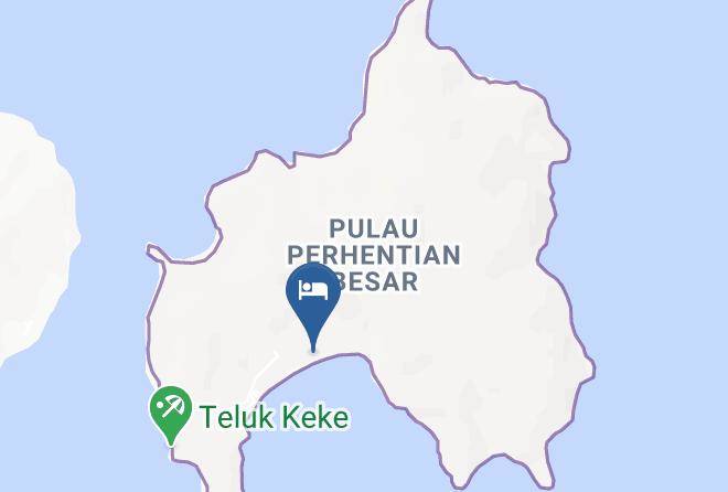 Daerah Besut - Arwana Perhentian Resort Maps