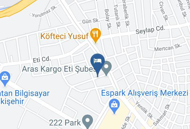 Tepebasi - Arwen Otel Maps