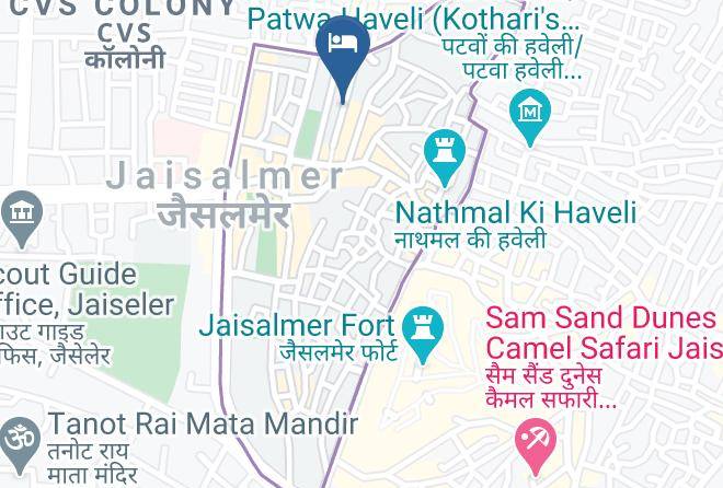 Jaisalmer - Arya Haveli Jaisalmer Maps