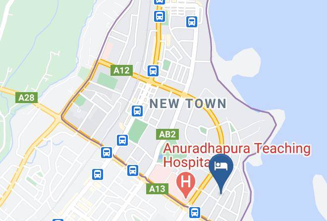 Anuradhapura - Aryana Boutique Hotel Maps