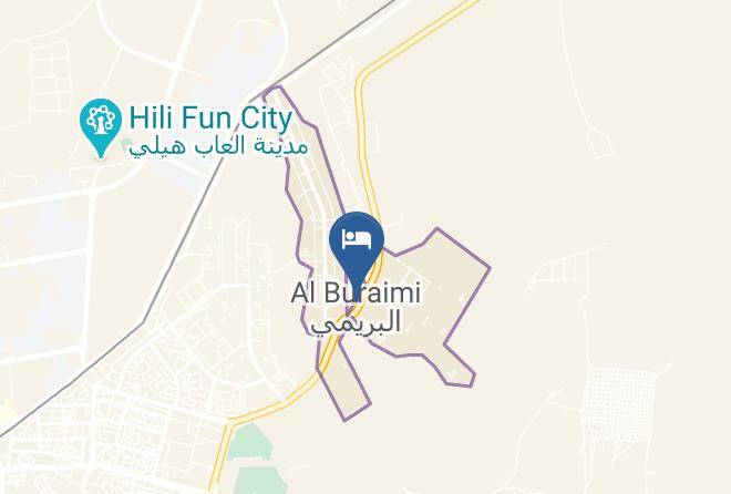 Al Buraymi - Aryana Hotel Maps