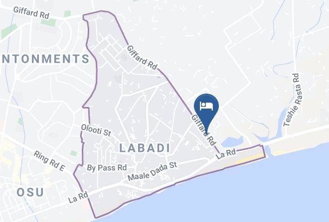 Accra - Asa Royal Hotel Maps