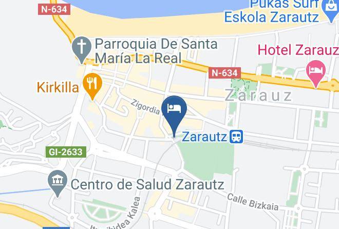 Gipuzkoa - Asador Pension Lagunak Maps