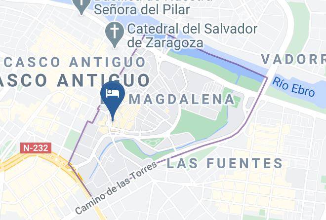Zaragoza - Asador San Miguel Plaza Maps