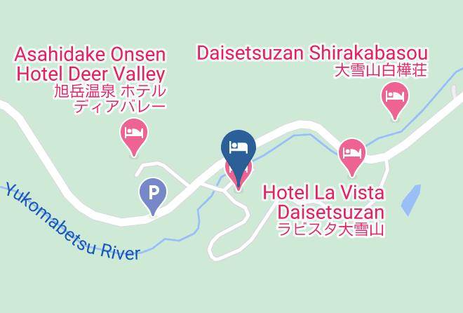 Higashikawa Townkamikawa District - Asahidake Onsen Maps