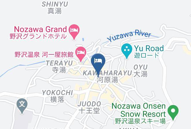 Nozawaonsen Vil Shimotakai District - Asahiya Ryokan Maps