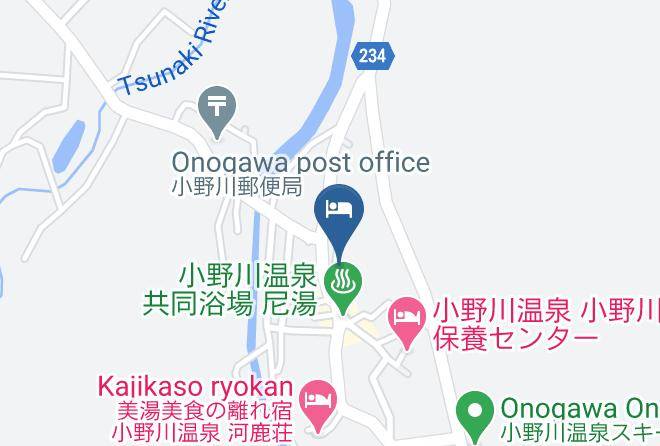 Yonezawa City - Asahiya Ryokan Maps