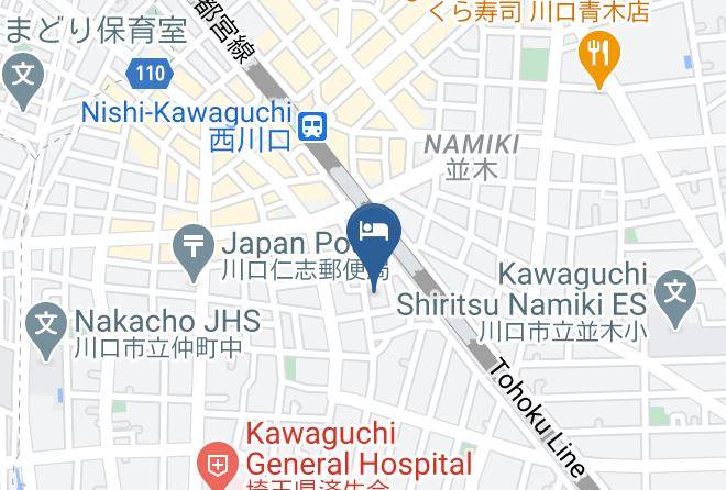 Kawaguchi City - Asaka Daily Hotel Maps