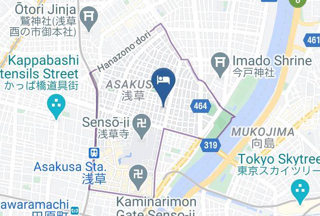 Taito Ward - Asakusa Chaka Maps